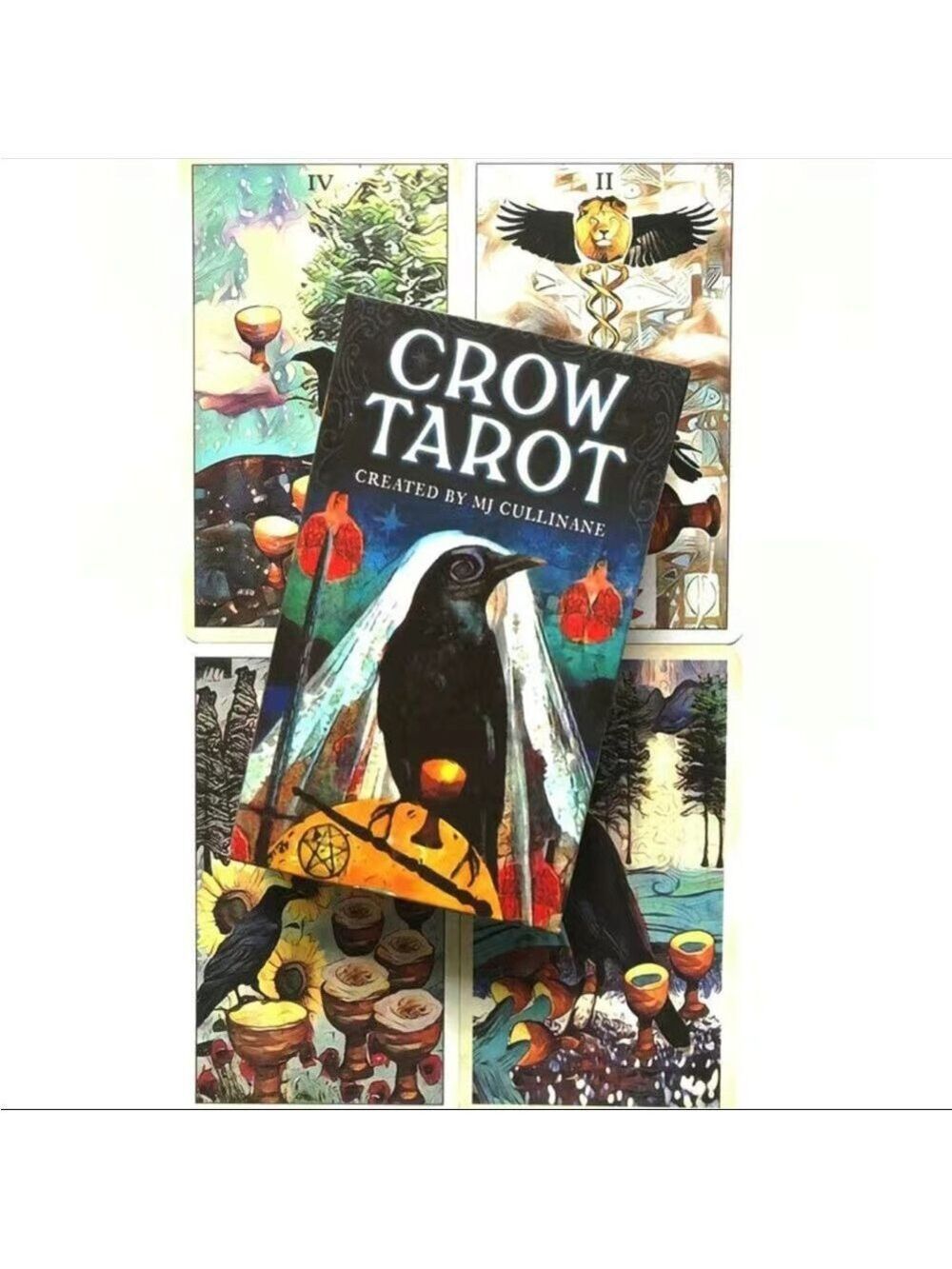 Crow Tarot oracle card deck